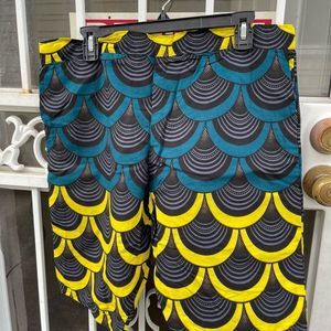 African prints shorts